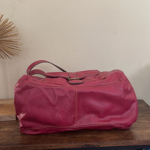 Gorgeous AXCESS Rasberry Red Hobo Bag - Picture 5 of 8